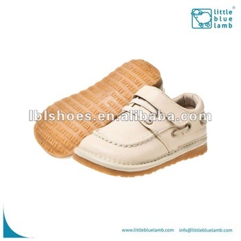 fancy leather squeaky casual infant shoe SQ-A11113CR