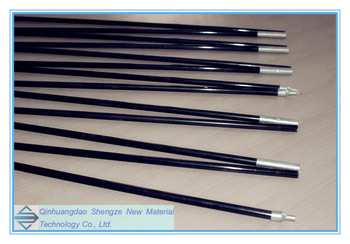 FRP tent pole/ Black frp tent poles / tent frame