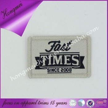 China directly factory professional customized overlock woven label