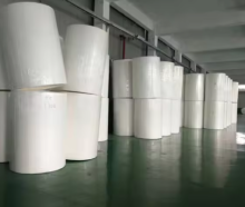 Wholesale OEM Soft Bamboo Pulp Airlaid Jumbo Roll