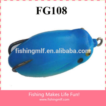FG108 6.5cm Top Water Soft Plastic Fishing Lure Frogs!