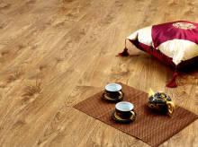 Glossy high quantity laminate wood flooring