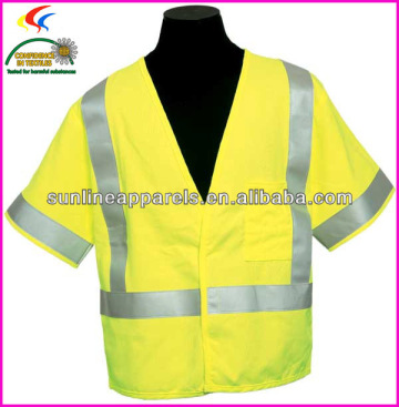 high visibility reflective safety vests