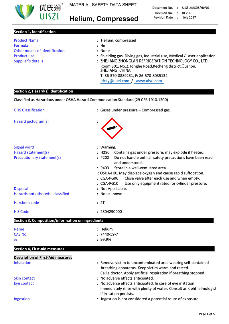 MSDS