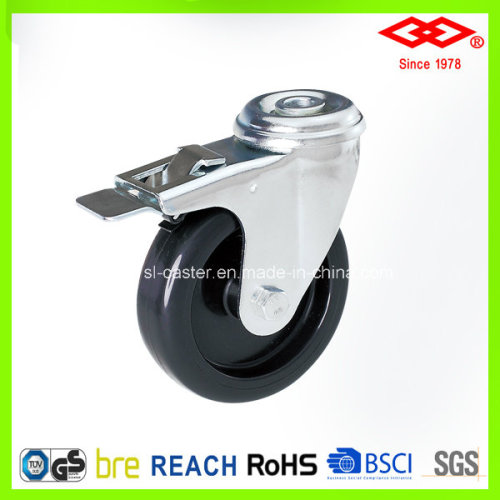 Bolt Hole with Brake TPR Caster (G110-34B050X20S)