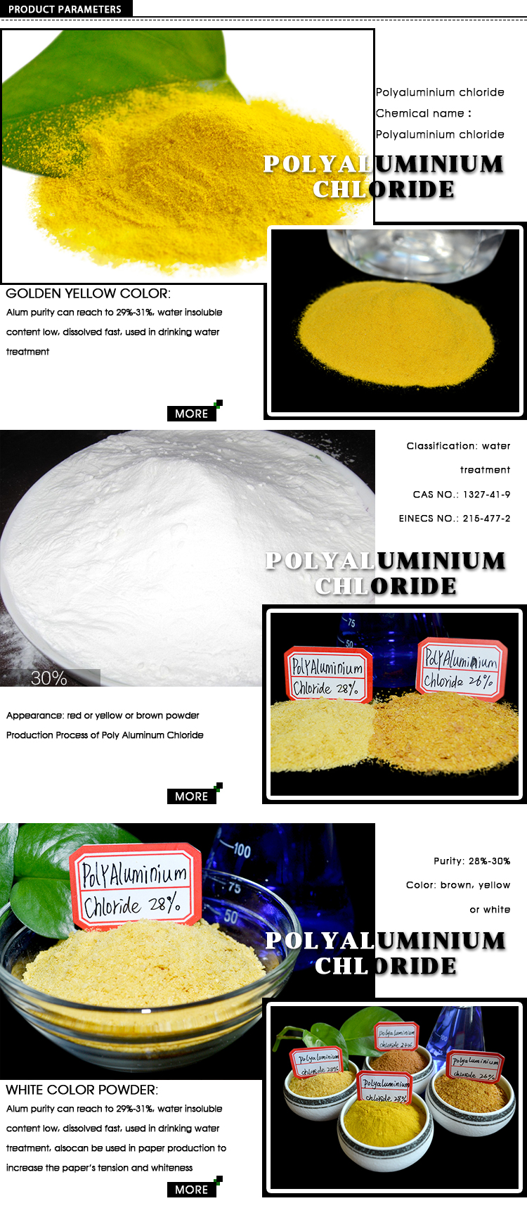 High Quality Water Treatment Chemicals with Yellow Al2o3 For Textile Water Treatment Chemicals