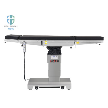 Hydraulic surgical operating table for hospital