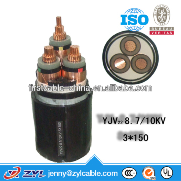 8.7/15KV Underground STA Cable 3X150MM2