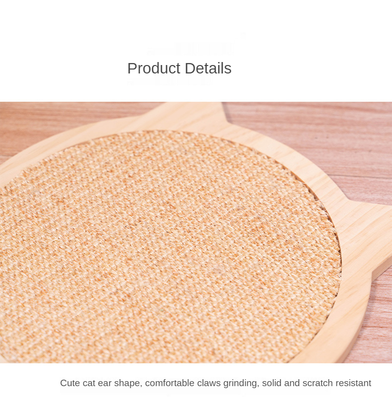 Manufacturer Wholesale Cat Scratcher Cat Toy Sisal Large and Small Cat Litter Wear-resistant Cat Claw Board Pet Supplies