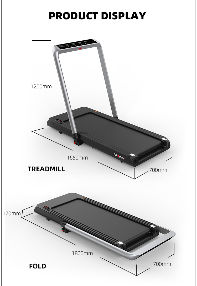 New Arrival hot sale Home use fitness walking pad Treadmill cardio training small machine