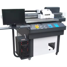 Super Discount Large Format UV Flatbed Printer with 3 Heads for Desktop Printing