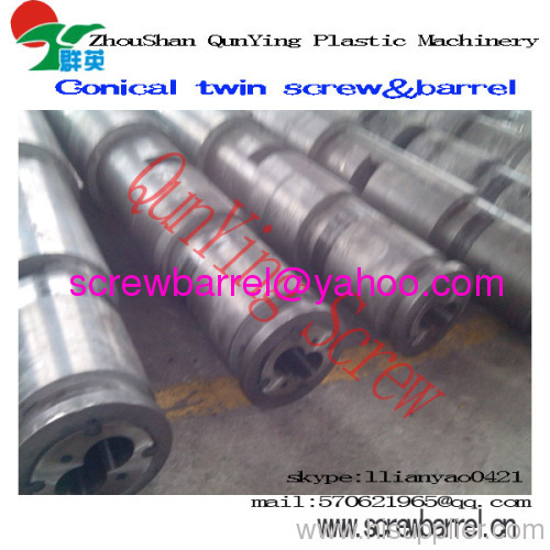 Sjsz 65/132 Bimetallic Conical Screw Barrel 