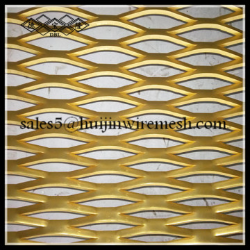 aluminium wall cladding expanded mesh/aluminum expanded metal sheet