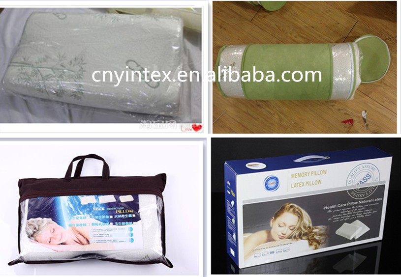 2018 Hot Selling Hypoallergenic Bamboo Shredded Memory Foam Pillow With Comfortable Sleep