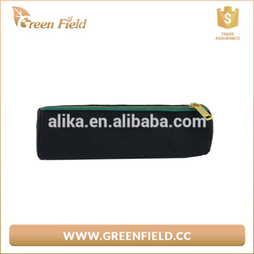 Wholesale black unisex kraft paper pencil cases