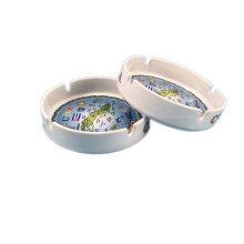 Wholesale Low Cost Fine Quality Ceramic Ashtrays with Printing