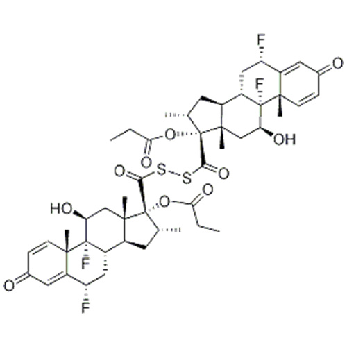 Désulfure de propionate de DesfluoroMethyl Fluticasone CAS 201812-64-8