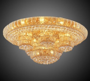 Living room Crystal Ceiling lamp fixture hotel lamp