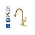 Stainless Steel Hot Cold Filtered Gold Kitchen Faucet