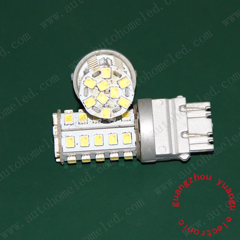 Dual Color 1157 3157 7443 LED Switchback White & Amber Car LED 39SMD 1210