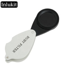 Professional Gemstone Tester: Foldable Ruby Filter & Emerald Identification Tool