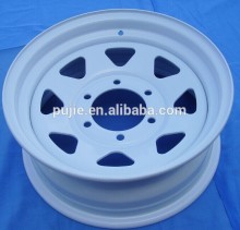 Car spar part 6x139.7 trailer steel wheel