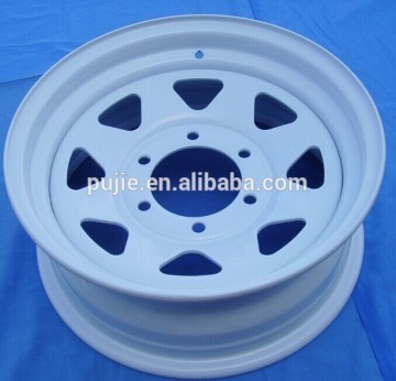 Car spar part 6x139.7 trailer steel wheel