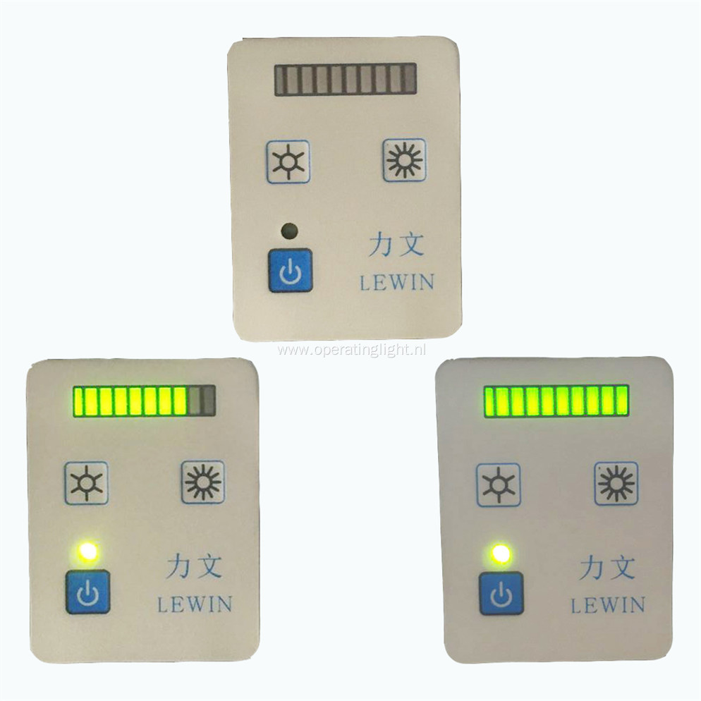 clinic using portable examination light