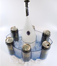 Custom Color Energy Drink Can Ice Bucket for Vodka: Unique Barware Fusion