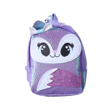 High quality lychee patterned PU children's toy bag mini backpack