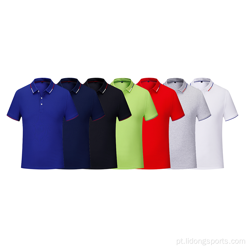 Verão Personnalisable Quick Dry Unisex Blank Polo Shirt