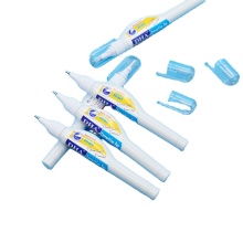 High-Quality White Correction Fluid Pen - Fast Drying and Non-toxic