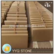 Beige sandstone pavers exterior decorative wall stone