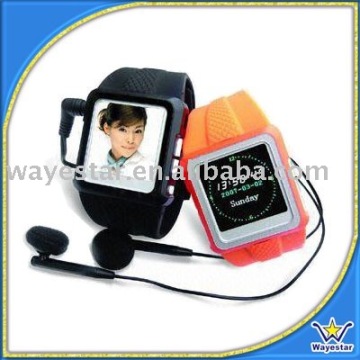 Silicon Mp4 Watch