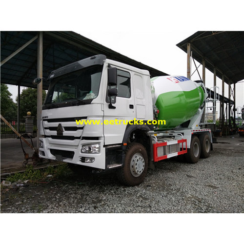 SINOTRUK 10 CBM Cement Mixing Vehicles