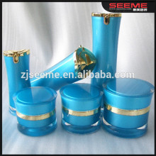 waist shape acrylic cosmetics cream jar 30g,jars bottles cosmetic packaging jars bottle packaging