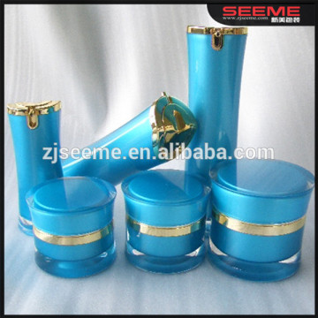 waist shape acrylic cosmetics cream jar 30g,jars bottles cosmetic packaging jars bottle packaging