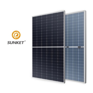 Panel solar mono 500W 182mm berbanding dengan Serapim