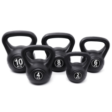 Wholesale Competitive Price Black OEM Steel Logo Cast Color Kettlebell