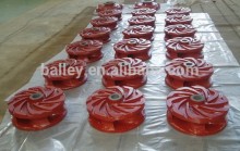 High quantity pump bowl impeller