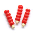 Chinese Style Candied Haw in a stick Shaped Resin Flatback Cabochon Handmade Craft Decor Beads Spacer Charms