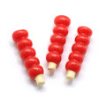 Chiński styl kandyzowany Haw in a stick Shaped Resin Flatback Cabochon Handmade Craft Decor Beads Spacer Charms