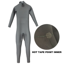 Mens 3mm smoothskin surfing triathlon wetsuit