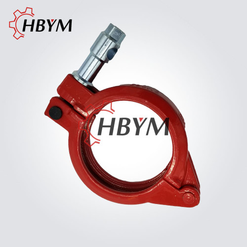 Concrete Pump Spare Parts Forged Bolt Clamp Coupling