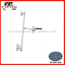 Chrome plated security locks for truck and trailer