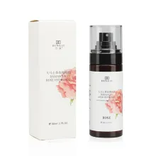 OEM DINGJI Rose Toner Spray - 80ml Pure Rose Extract Hydrosol for Skincare