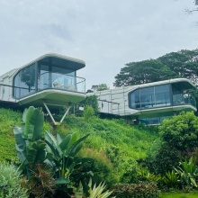 Customized Capsule House for Campsite or Hotel