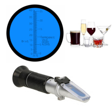 Handheld Refractometer for Measuring Sugar and Alcohol Concentration in Wine