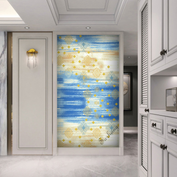 Abstract mosaic tile pattern hand made glass mosaic wall art murals