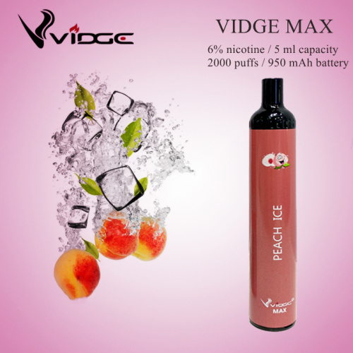 Cigarro Eletrônico Descartável OEM Vidge Max